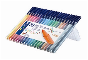 Staedtler Fiberpen Triplus Color 1,0mm sortiert (20)